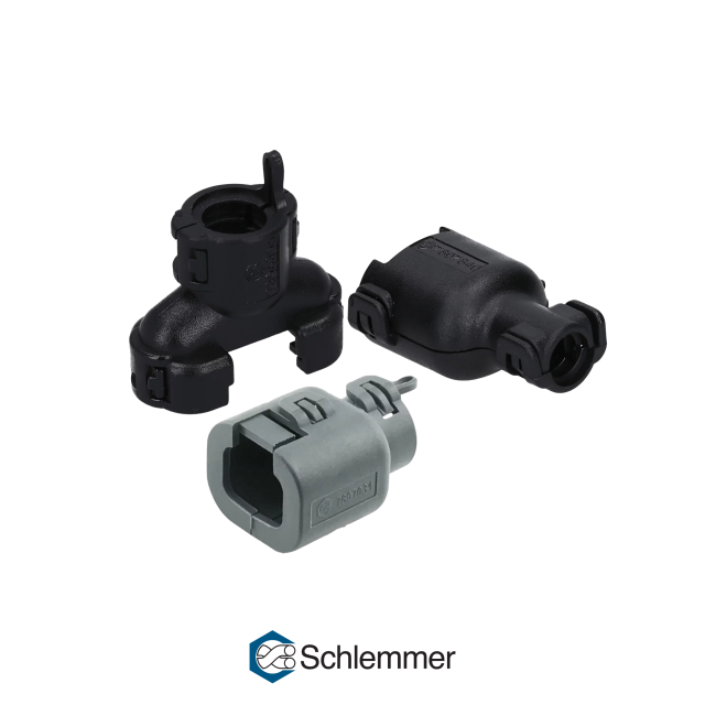 Adapter Schutzkappen für Wellrohr