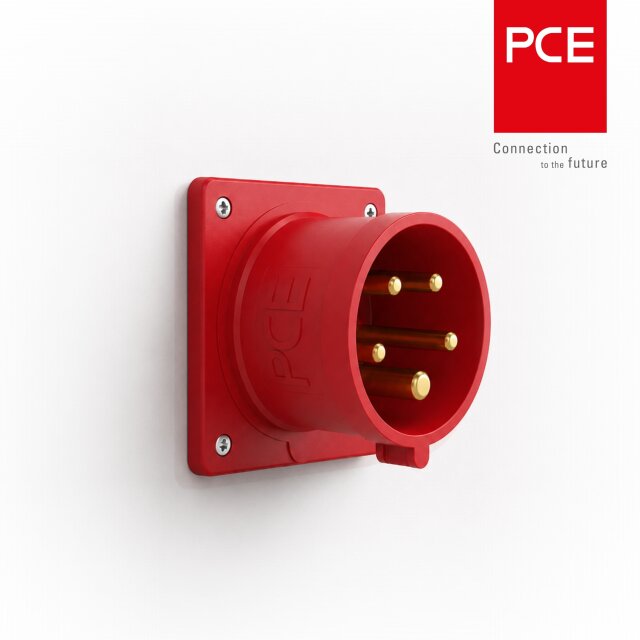 CEE-Anbausteckdose / Anbaustecker