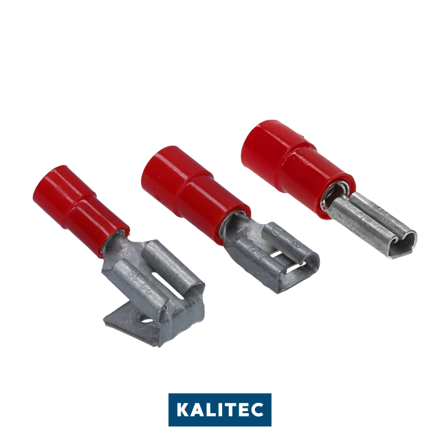 Flachsteckhülsen & Flachstecker Teilisoliert