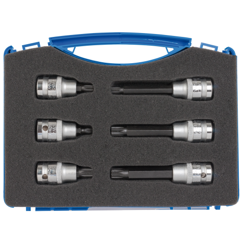 Насадки для викрутки SW-Stahl S5106, 1/2", внутрішні шлиці, M6-M12, 6 шт.