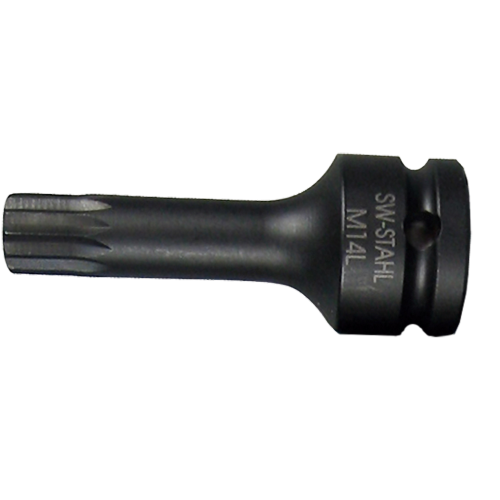 SW-Stahl 10195L-14L IMPACT skrūvgrieža uzgalis, 1/2", iekšējais spraugs, M14 x 75 mm
