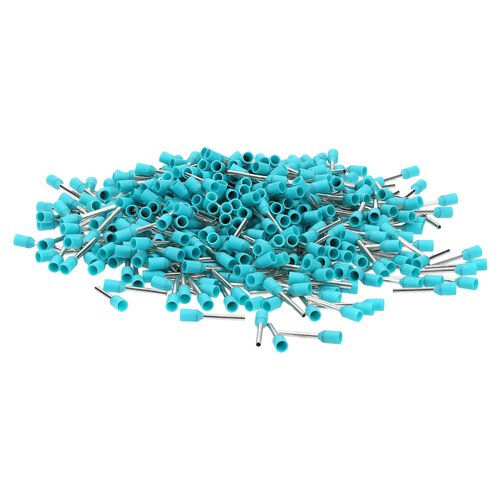 Cembre PKC348 embouts de câble isolés 0,34mm² turquoise 8mm de long / 500 pièces