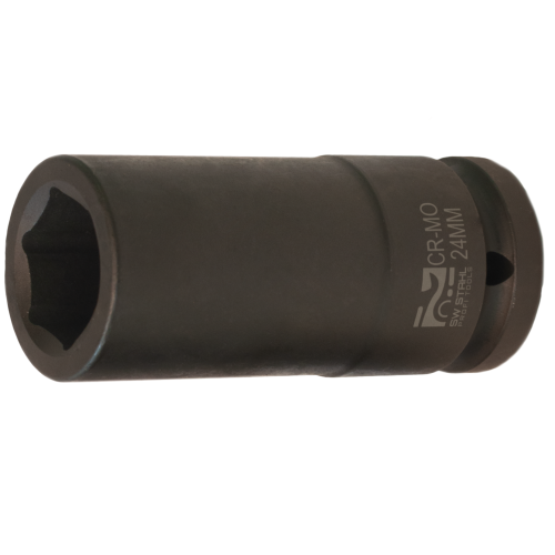 SW-Stahl 07910L-24 IMPACT dopsleutelinzet, 3/4", 24 mm, lang