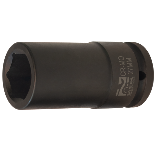 SW-Stahl 07910L-27 IMPACT pipenøkkelinnsats, 3/4", 27 mm, lang