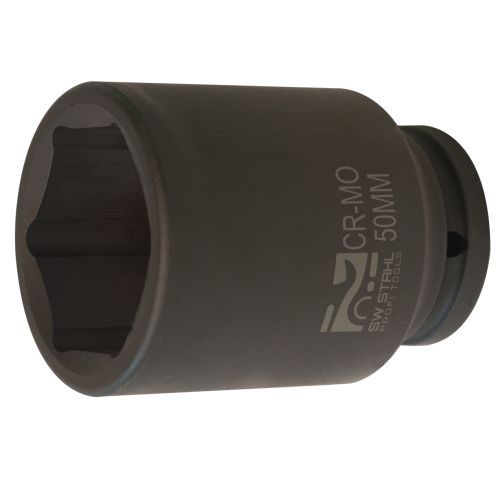 SW-Stahl 07910L-50 IMPACT-Steckschlüsseleinsatz, 3/4", 50 mm, lang