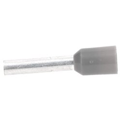 Mangas de extremidade de fio Cembre PKE2512 isoladas 2,5 mm² cinza 12 mm de comprimento / 500 peças
