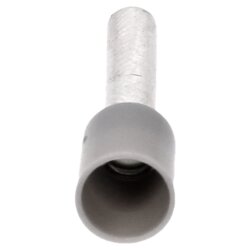 Mangas de extremidade de fio Cembre PKE2512 isoladas 2,5 mm² cinza 12 mm de comprimento / 500 peças