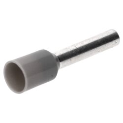 Mangas de extremidade de fio Cembre PKE2512 isoladas 2,5 mm² cinza 12 mm de comprimento / 500 peças