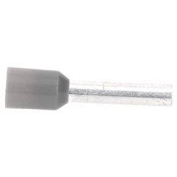 Mangas de extremidade de fio Cembre PKE2512 isoladas 2,5 mm² cinza 12 mm de comprimento / 500 peças