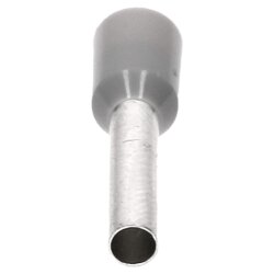 Mangas de extremidade de fio Cembre PKE2512 isoladas 2,5 mm² cinza 12 mm de comprimento / 500 peças
