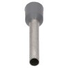 Cembre PKE2518 ワイヤーエンドスリーブ絶縁 2.5mm² グレー 長さ 18mm / 500 個