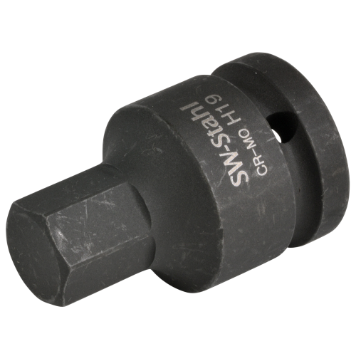 SW-Stahl 10186L-19 IMPACT-Schraubendreheinsatz, 3/4", Innensechskant, 19 mm