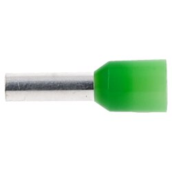 Cembre PKE612 Aderendhülsen isoliert 6,0mm² grün 12mm lang / 100 Stück