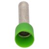 Cembre PKE618 izolované koncovky vodičov 6,0 mm² zelené 18 mm dlhé / 100 kusov