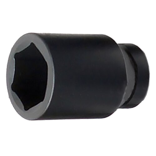SW-Stahl Impact Socket 32 Mm - 1/2 Inch Drive, Chrome Vanadium Steel, Short Length 44 Mm