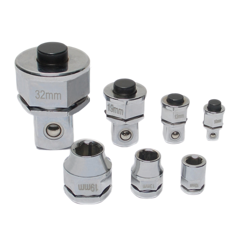 SW-Stahl 07925L adaptersett for skrallenøkler, 7 stk.