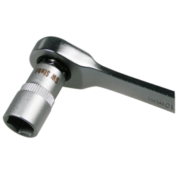 SW-Stahl 07925L adaptersett for skrallenøkler, 7 stk.