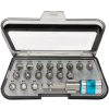 SW-Stahl 04128L bit sortiment, 1/4", 18 stk.