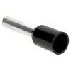 Cembre PKD1508 trådändhylsor isolerade 1,5 mm² svart 8 mm långa / 500 stycken