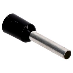 Cembre PKD1510 trådendehylser isolert 1,5 mm² svart 10 mm lang / 500 stk.
