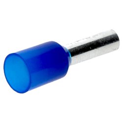 Cembre PKD2508 Terminal de cable aislado 2,5mm² azul 8mm largo / 500 piezas