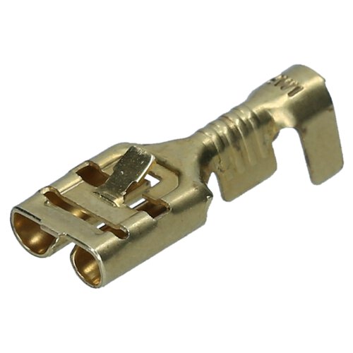 Cembre BN-FAR608 flat receptacle with latching nose 6.3x0.8 / 1-2.5mm² 100 pieces