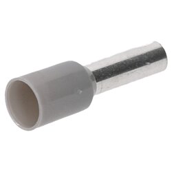 Cembre PKD410 Aderendhülsen isoliert 4,0mm² grau 10mm lang  / 200 Stück