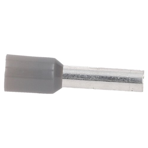 Cembre PKD418 embouts de câble isolés 4,0mm² gris 18mm de long / 200 pièces