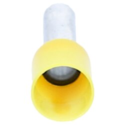 Cembre PKD612 Aderendhülsen isoliert 6,0mm² gelb 12mm lang / 100 Stück