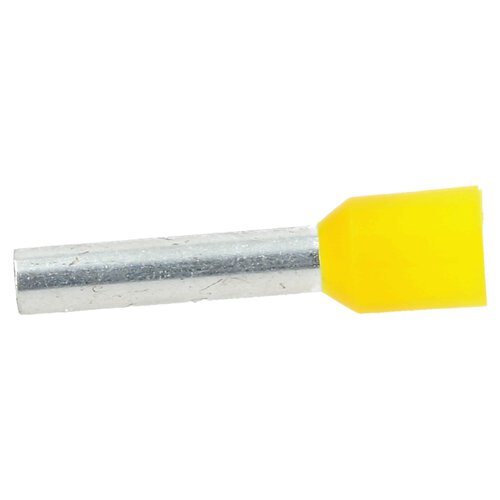 Cembre PKD618 Aderendhülsen isoliert 6,0mm² gelb 18mm lang / 100 Stück