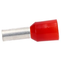 Cembre PKD1012 Aderendhülsen isoliert 10mm² rot 12mm lang / 100 Stück