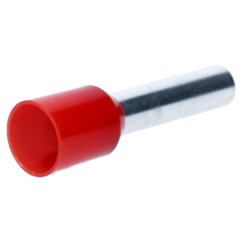 Cembre PKD1018 embouts de câble isolés 10mm² rouge 18mm de long / 100 pièces