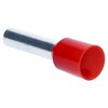 Cembre PKD1018 embouts de câble isolés 10mm² rouge 18mm de long / 100 pièces