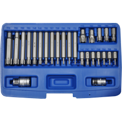 SW-Stahl 04480L 钻头组合，3/8"，TR 型材，T10-T70，26 件