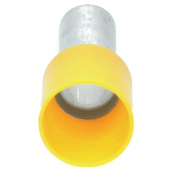 Cembre PKD25016 Aderendhülsen isoliert 25mm² gelb 16mm lang / 50 Stück