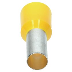 Cembre PKD25016 punteras para cables aisladas 25 mm² amarillo 16 mm de largo / 50 piezas