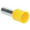 Cembre PKD25016 Embouts isolés 25mm² jaune longueur 16mm / 50 pièces