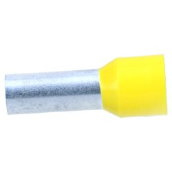 Cembre PKD25018 Aderendhülsen isoliert 25mm² gelb 18mm lang / 50 Stück