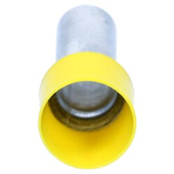 Cembre PKD25018 Embouts isolés 25mm² jaune 18mm de long / 50 pièces
