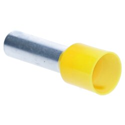 Cembre PKD25022 Insulated ferrules 25mm² yellow 22mm long / 50 pieces