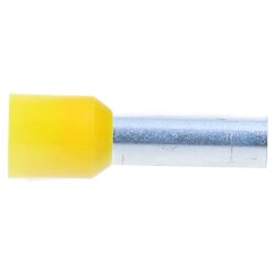 Cembre PKD25022 manșoane de sârmă izolate 25mm² galben 22mm lungime / 50 buc