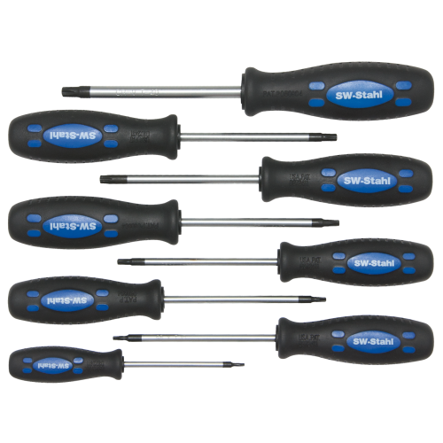 SW-Stahl 31500L skrūvgriežu komplekts, TR profils, 8gab