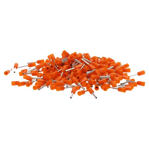 Mangas de extremidade de fio Cembre PKC508 isoladas 0,5 mm² laranja 8 mm de comprimento / 500 peças