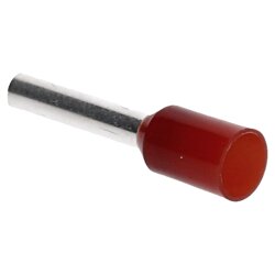Cembre PKC1508 adereindhulzen geïsoleerd 1,5mm² rood 8mm lang / 500 stuks