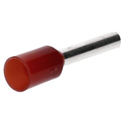 Cembre PKC1508 adereindhulzen geïsoleerd 1,5mm² rood 8mm lang / 500 stuks