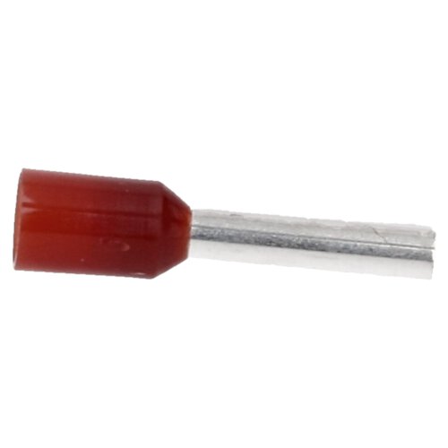 Cembre PKC1510 embouts de câble isolés 1,5mm² rouge 10mm de long / 500 pièces