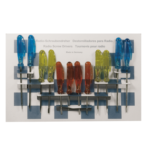 SW-Stahl 32310L atsuktuvų rinkinys, mini, plastikinis segtukas, 12 vnt.