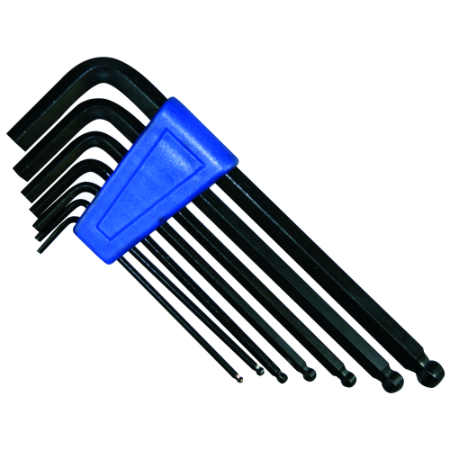 SW-Stahl 04360SB Winkelschlüsselsatz, Innensechskant, Kugelkopf, 2,5-10 mm, 7-teilig