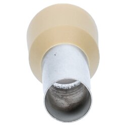 Cembre PKC35016 Aderendhülsen isoliert 35mm² hellbraun 16mm lang / 50 Stück