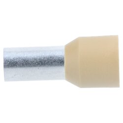 Cembre PKC35016 Aderendhülsen isoliert 35mm² hellbraun 16mm lang / 50 Stück